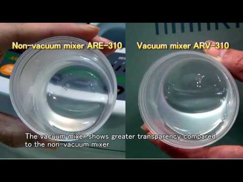 Mixing and De-foaming of ARE-310 and ARV-..